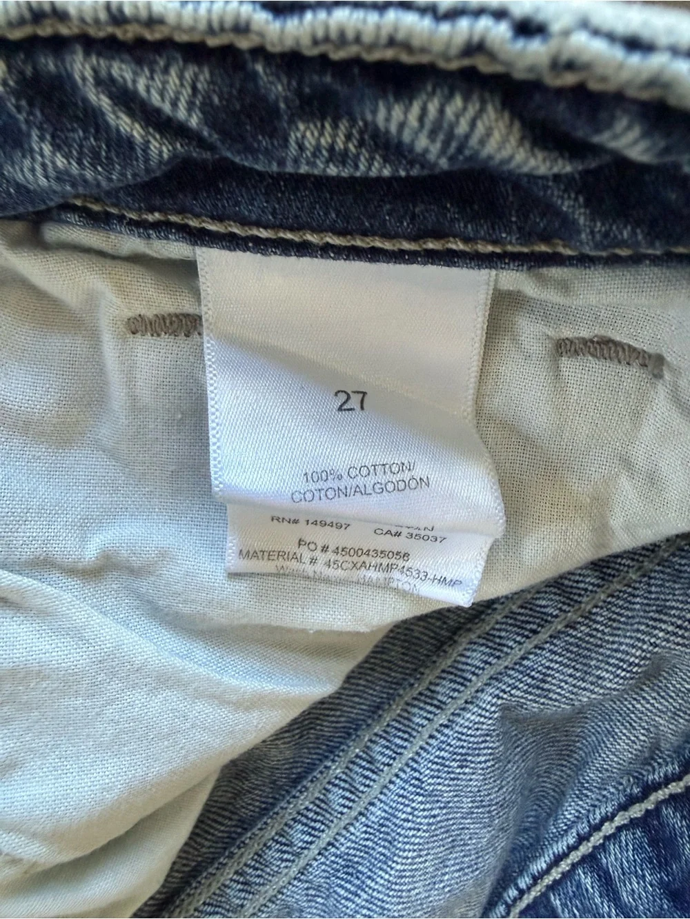 Joe’s Jeans Denim Shorts Size 27 Distressed Cutoff High Rise Summer EUC